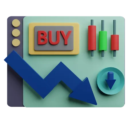 Acheter du trading  3D Icon