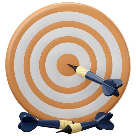 Achieve target  3D Icon