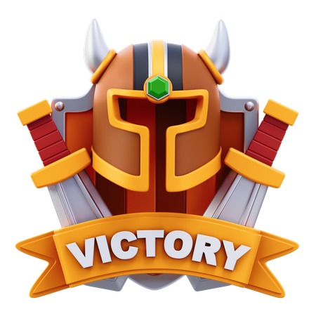 Achieve Victory  3D Icon