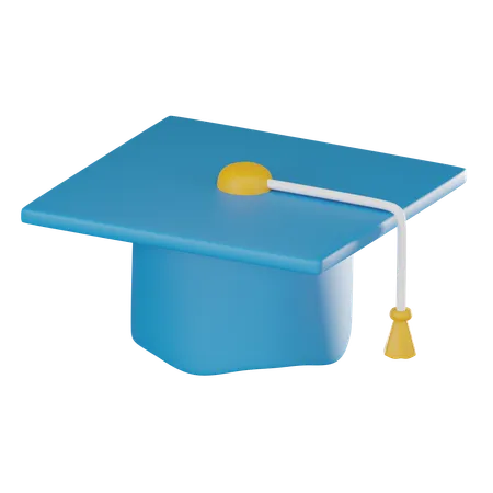 Achieved Graduation hat  3D Icon