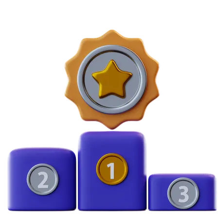 成果  3D Icon