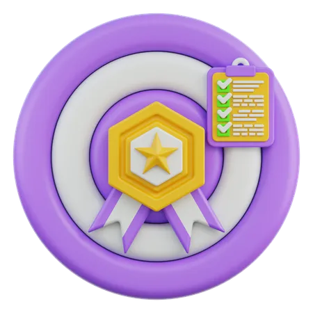 Achievement  3D Icon