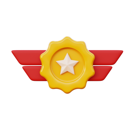 Achievement Badge  3D Icon