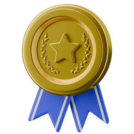 Achievement Badge  3D Icon