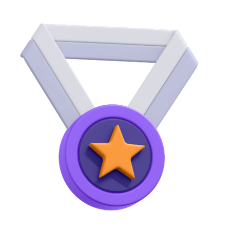Achievement Medal  3D Icon