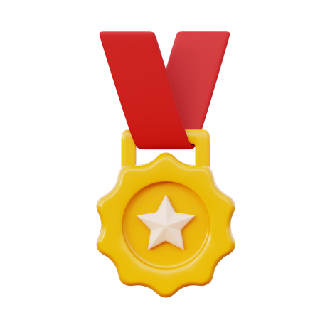 Achievement Medal  3D Icon