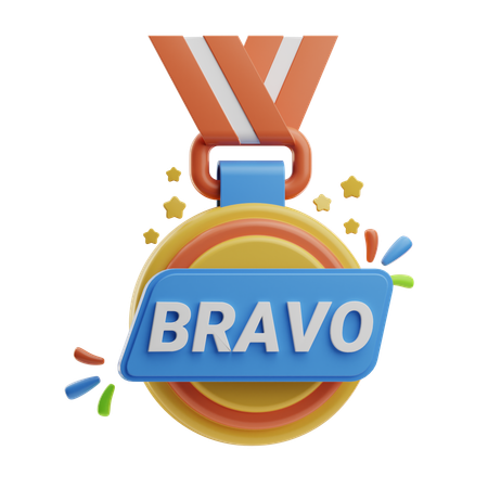 Achievement Medal  3D Icon