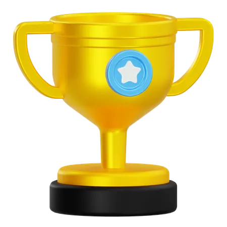 Achievement Trophy  3D Icon