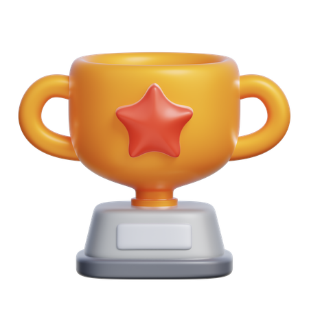 Achievement Trophy  3D Icon