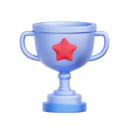 Achievement Trophy  3D Icon