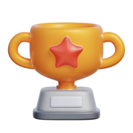 Achievement Trophy  3D Icon