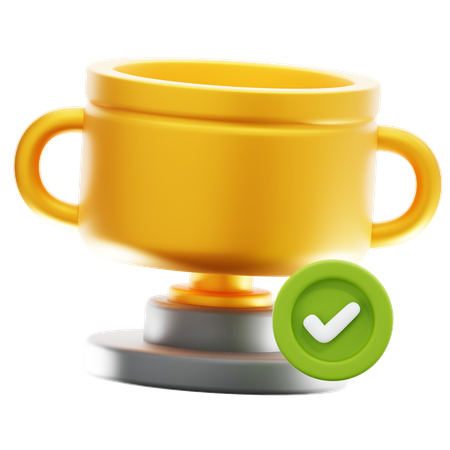 Achievement Unlocked  3D Icon