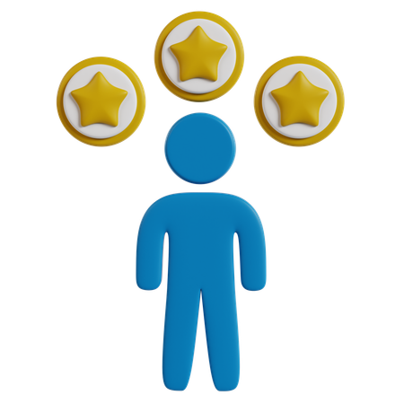 Achieving Business Excellence  3D Icon