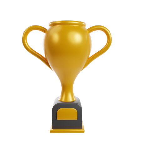 Achieving Trophy  3D Icon