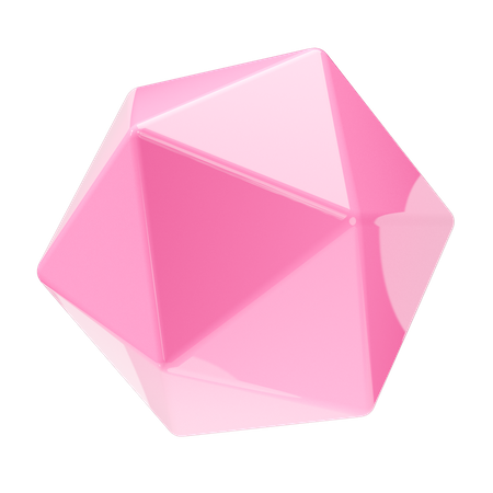 Achteckform  3D Icon