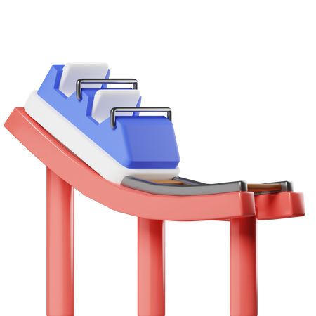 Achterbahn  3D Icon