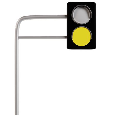 Achtung Ampel  3D Icon