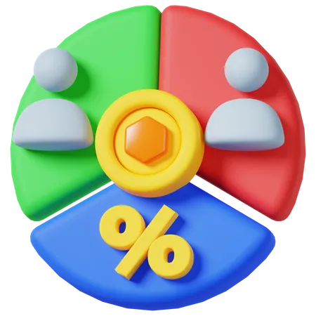 Acionista  3D Icon