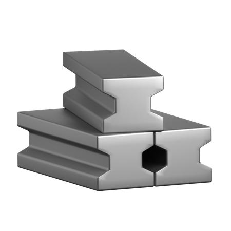 Aço  3D Icon