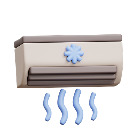 Acondicionador de aire  3D Icon