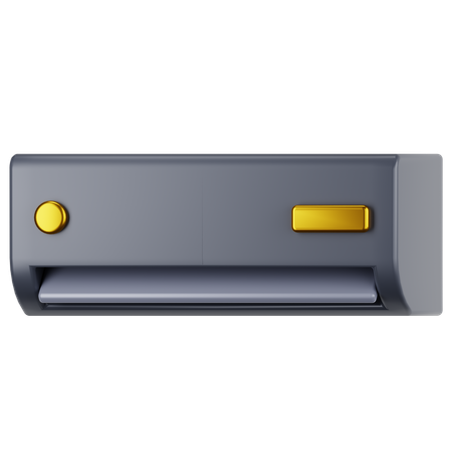 Acondicionador de aire  3D Icon