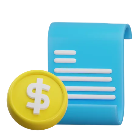 Acordo financeiro  3D Icon