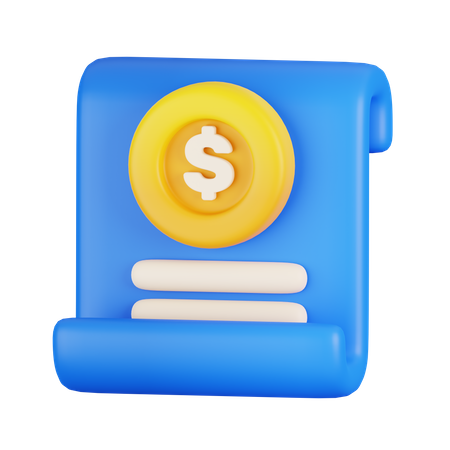 Acordo financeiro  3D Icon