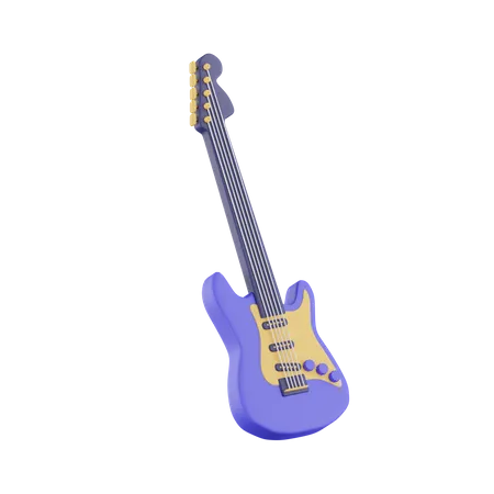Acoustic Guitar  3D Icon