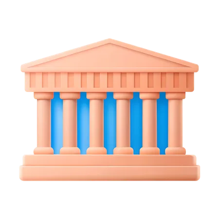 Acropolis of Athens  3D Icon