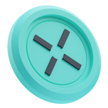 Across Protocol Cryptocurrency  3D Icon