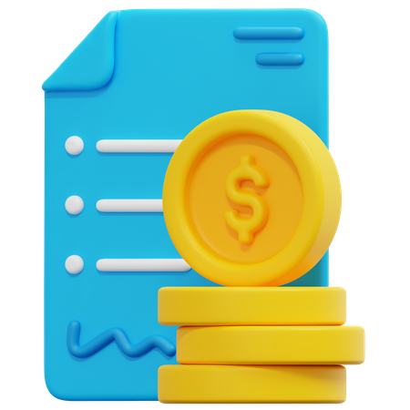 Actif financier  3D Icon