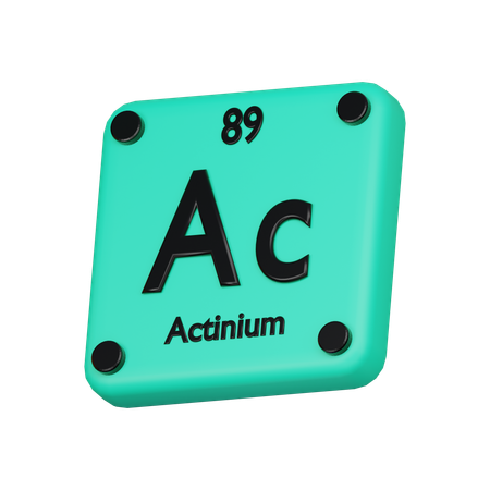 Actinium  3D Icon