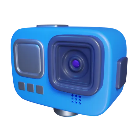 Caméra d'action  3D Icon