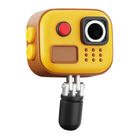 Caméra d'action  3D Icon