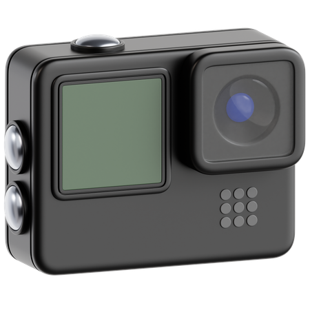 Caméra d'action  3D Icon