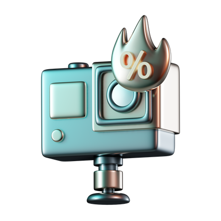 Action Cam  3D Icon