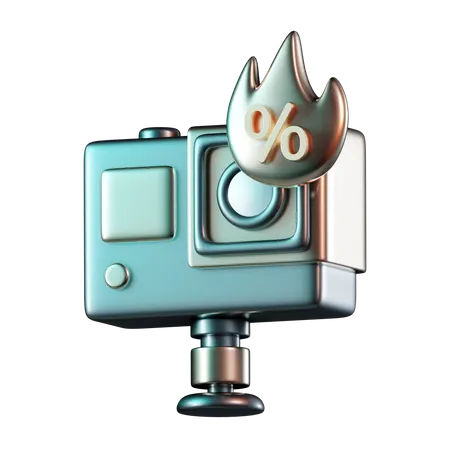 Action Cam  3D Icon