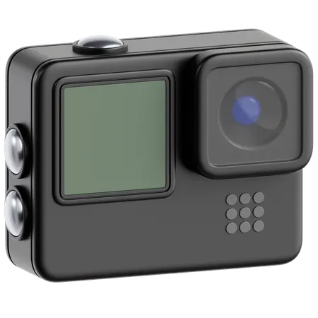 Action Cam  3D Icon