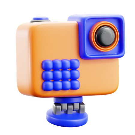 Action cam  3D Icon