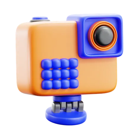 Action cam  3D Icon