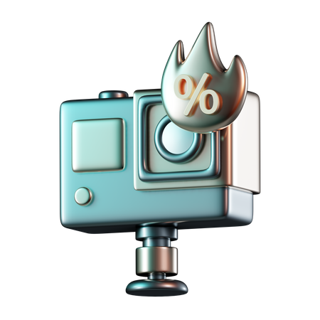Action Cam  3D Icon