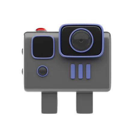 Action Cam 3 D Icon And Illustration 3D Icon