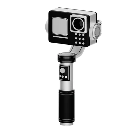 3 D Icon Action Camera Mounted 3D Icon