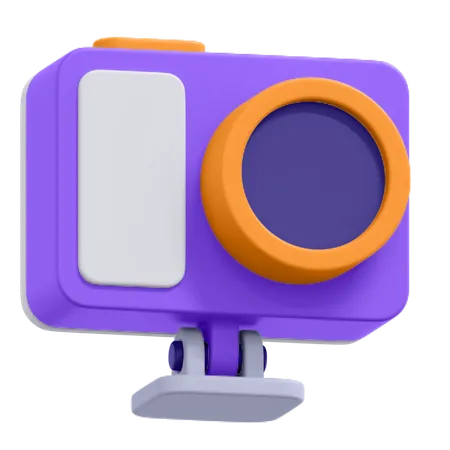 액션 카메라  3D Icon