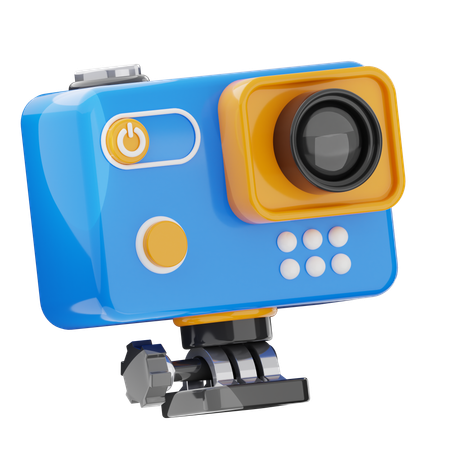 액션 카메라  3D Icon