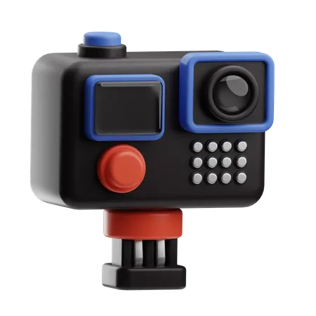 Action Camera  3D Icon