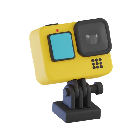 Action Camera  3D Icon