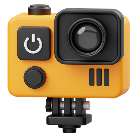 Action Camera  3D Icon