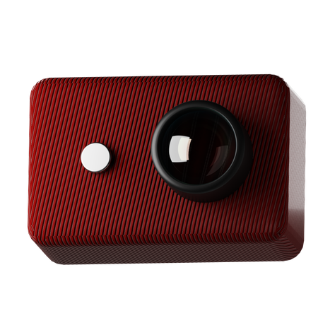 Action Camera  3D Icon