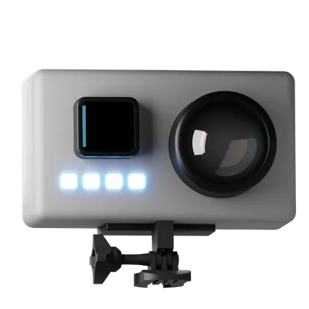 Action Camera  3D Icon